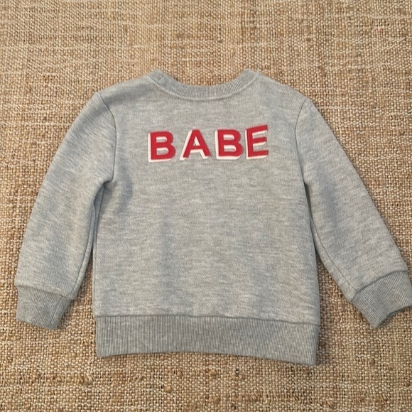 Ingrid & Isabel Babe Sweatshirt 18-24 Months - Picture 3 of 7